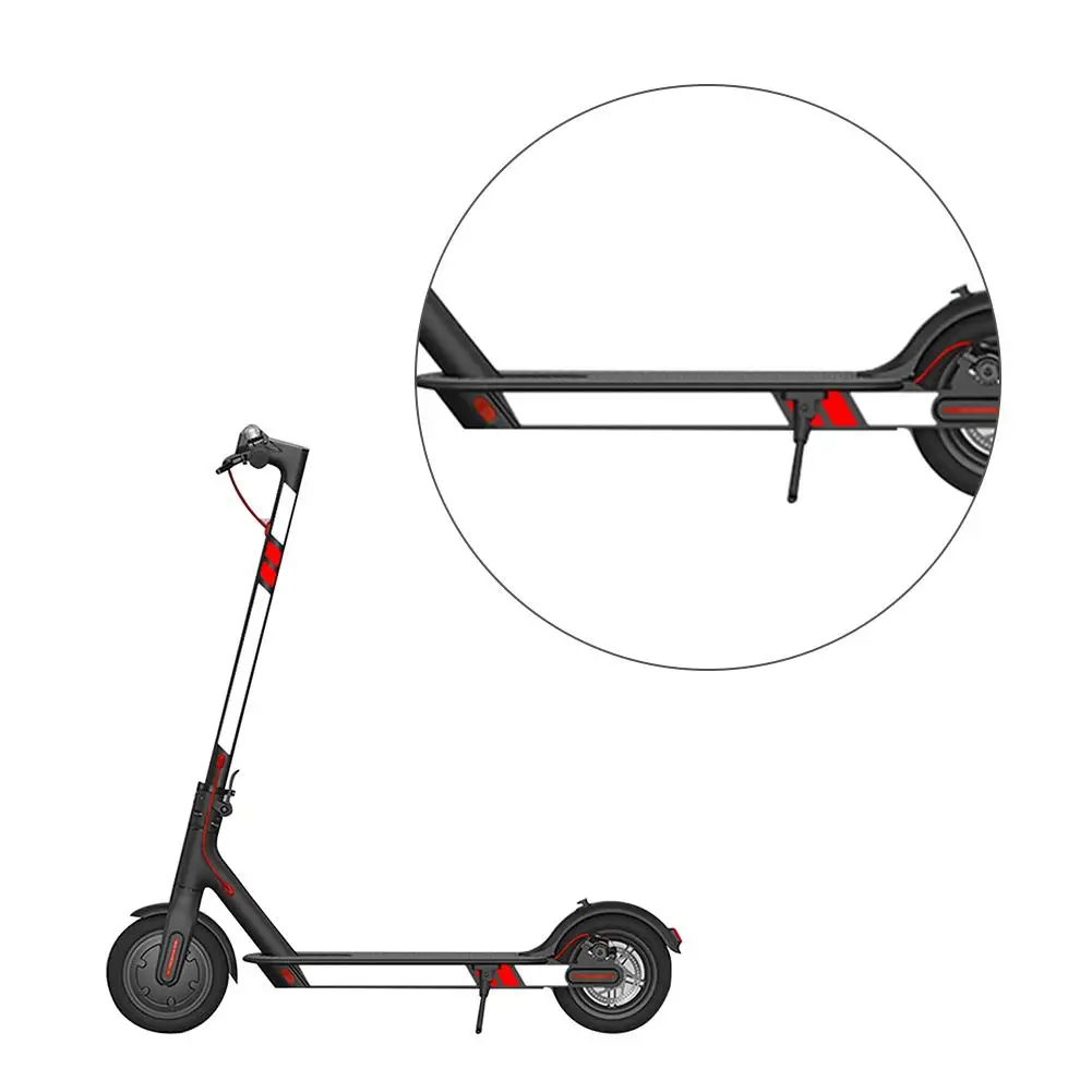 

PVC Reflective Styling Sticker For Xiaomi Electric Scooter M365 Sticker Scooter Accessories Reflective Styling Stickers
