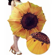 Подсолнух 3 Складной Зонт Прочный Женский анти УФ большой зонт Защита от Солнца Ветрозащитный Женский Дождь Солнечный зонт с защитой от ультрафиолета