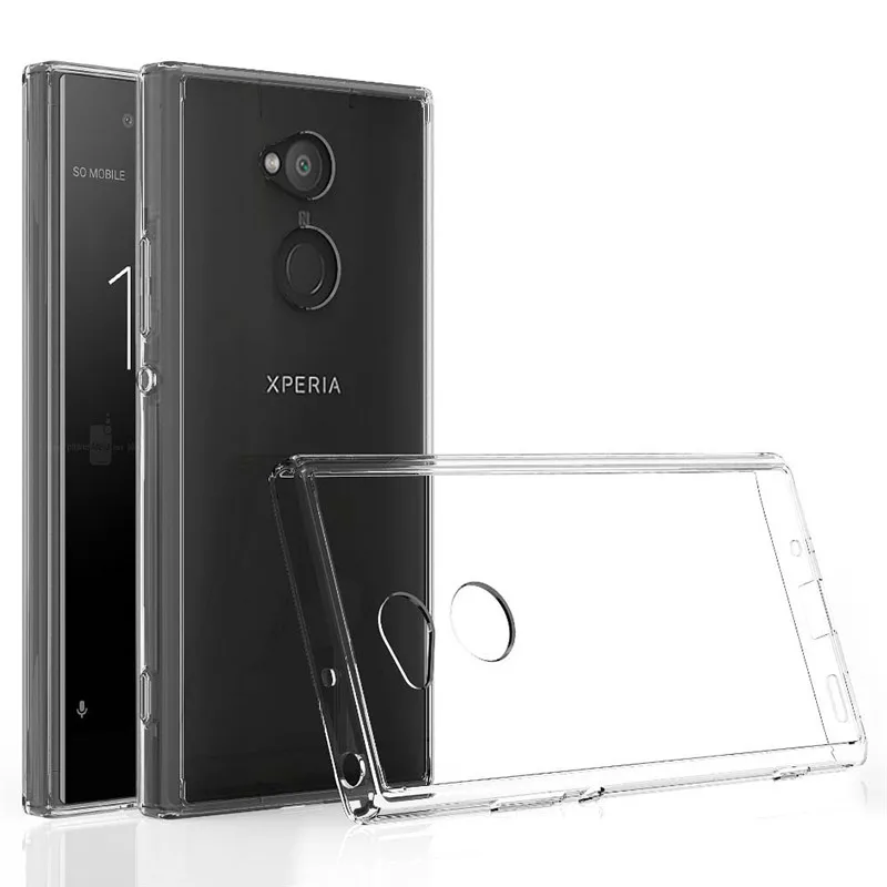 Для sony Xperia XA2 Ультра чехол Кристальный Гибридный Бампер прозрачная твердая акриловая задняя крышка для sony XA2 Ultra H4213 H4233 чехол для телефона s