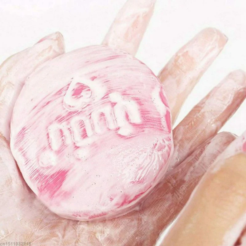 Таиланд ручной Отбеливающее мыло экстракт фруктов отбеливание уменьшить темное пятно белой кожи быстро скрасить