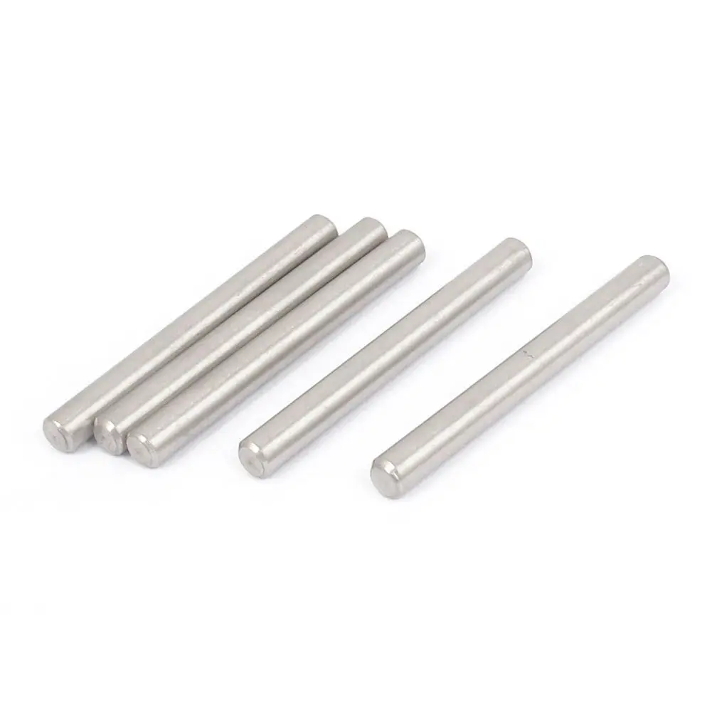 5pcs 304 Stainless Steel Dowel Pins Fastener Elements 5mmx50mmin Dowel