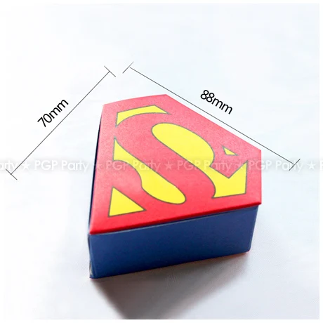 para fiestas de Superh/éroes para cumplea/ños CAJITAS de SUPERHEROES para regalos para ni/ñas y ni/ños para golosinas KINPARTY /® Pack de 12
