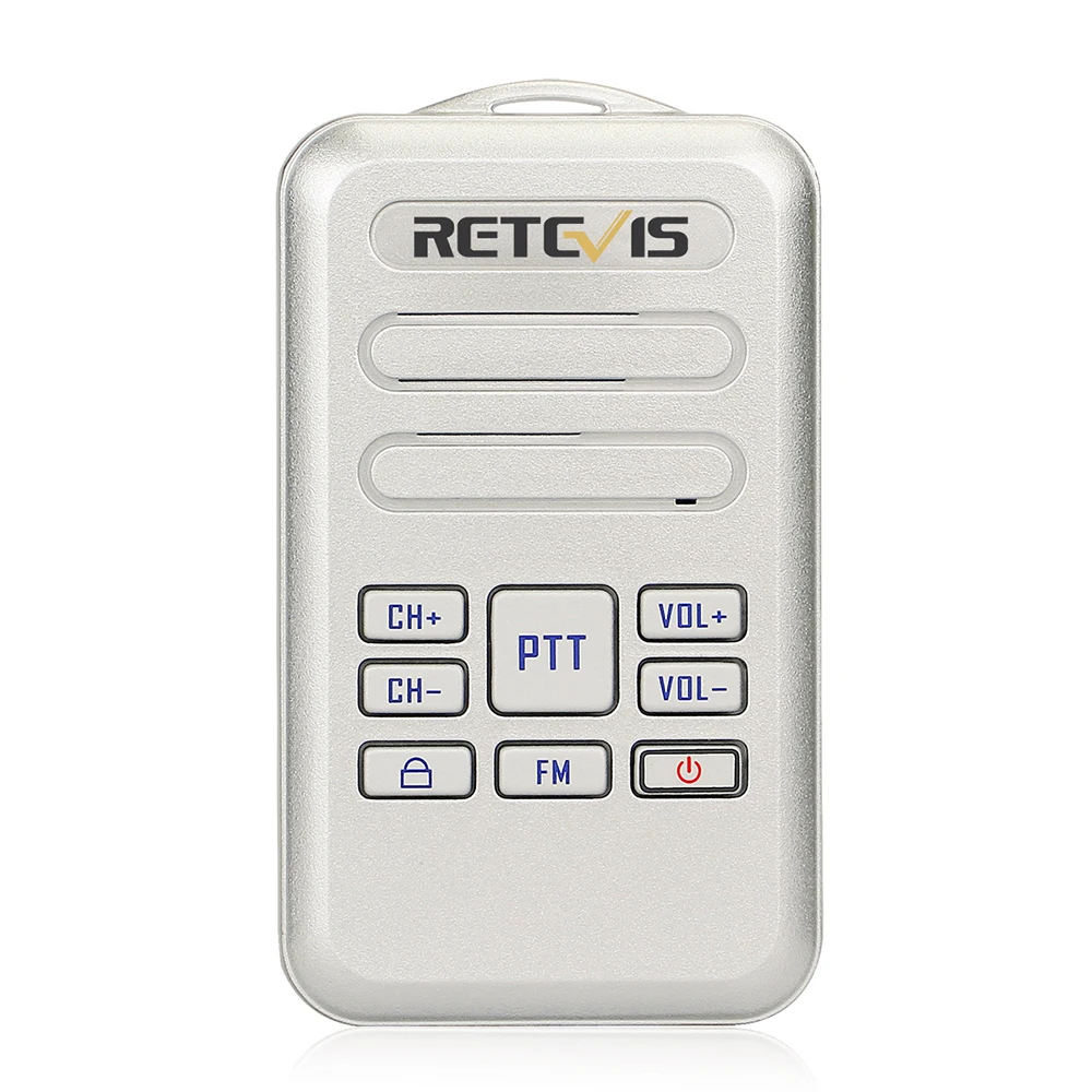 Retevis RT20 Mini 2 Вт FM радио Ручной домофон прочный Перезаряжаемые рация UHF 400-470 мГц 16 Каналы VOX PTT переговорные