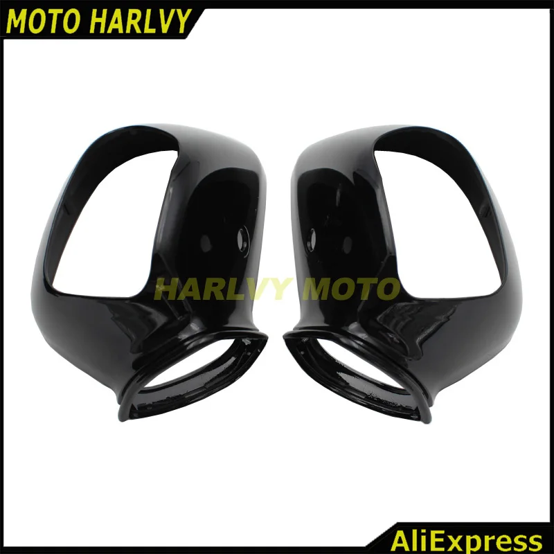 

New BLACK side rear mirror Housing for Honda Goldwing GL1800 2001-2011