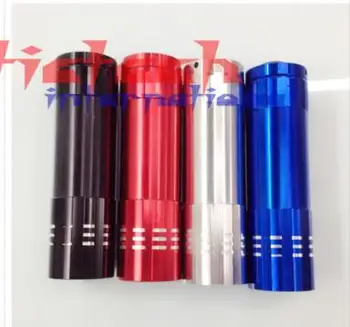 

by dhl 1000pcs high quality Mini Waterproof 9LED Flashlight aluminum flashlight Double-coated Lens For Lighting Camping