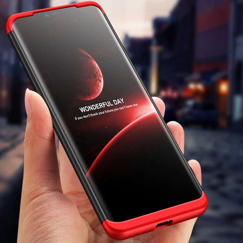 

For Huawei Mate 20 Lite 10 Pro Nova 3 3i 4 5 Phone Case Luxury 360 Full Protection Case Matte 3 In 1 PC Hard Back Cover Fundas