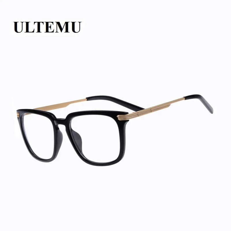 

Fashion women glasses frame Spectacles matte frame leopard Large Square eyeglasses frame tortoise solid black