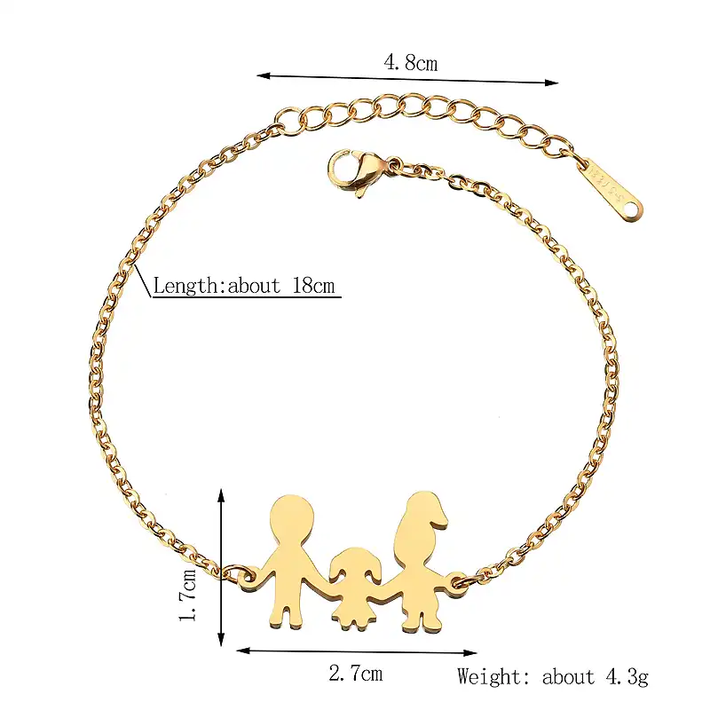 mom dad and baby bracelets