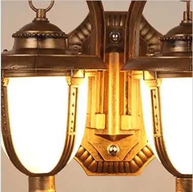 European double outdoor waterproof courtyard door balcony corridor led corridor wall outdoor lamp antique wall lamp European double outdoor waterproof courtyard door balcony corridor led corridor wall outdoor lamp antique wall lamp