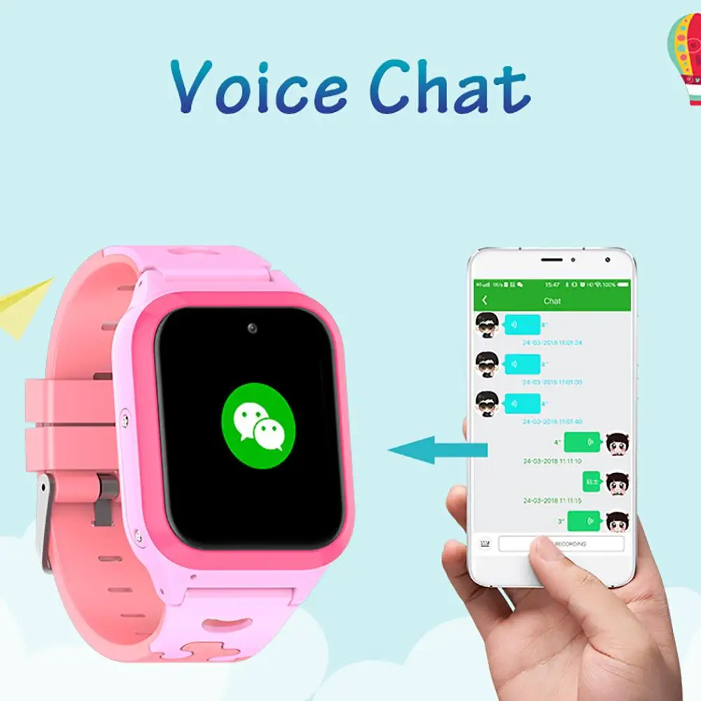  DS60 Neue kinder Smart Telefon Uhr Smart Uhr Anti-verloren GPS Tracker Remote Fotografie Kinder Sma