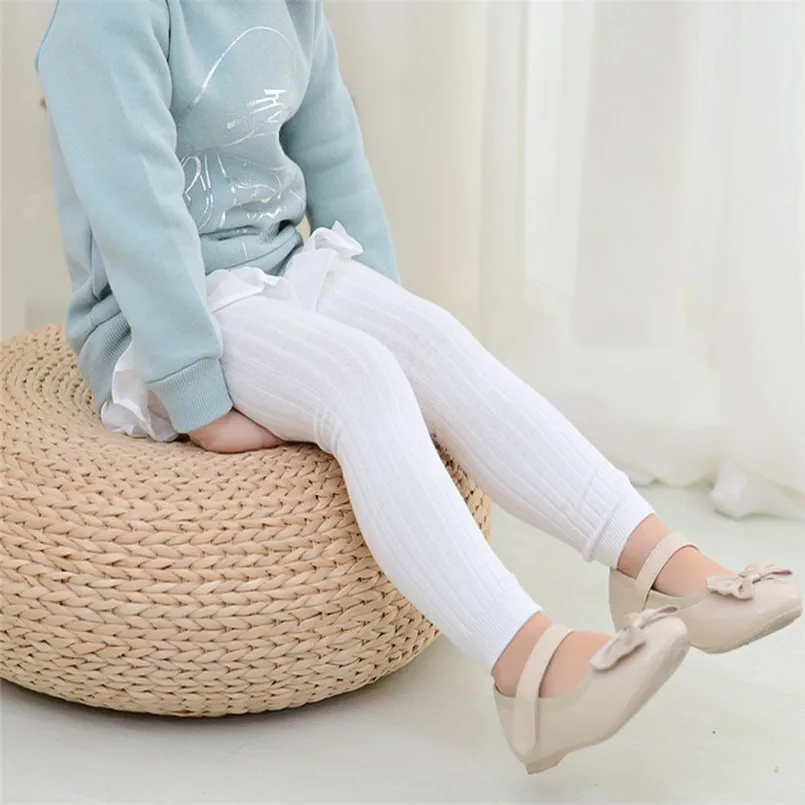 2018 New Fashion Baby Kids Pantyhose Tights Stockings Warm Cotton Solid Socks for Baby Girls Toddler Kids #25O10 #F (26)