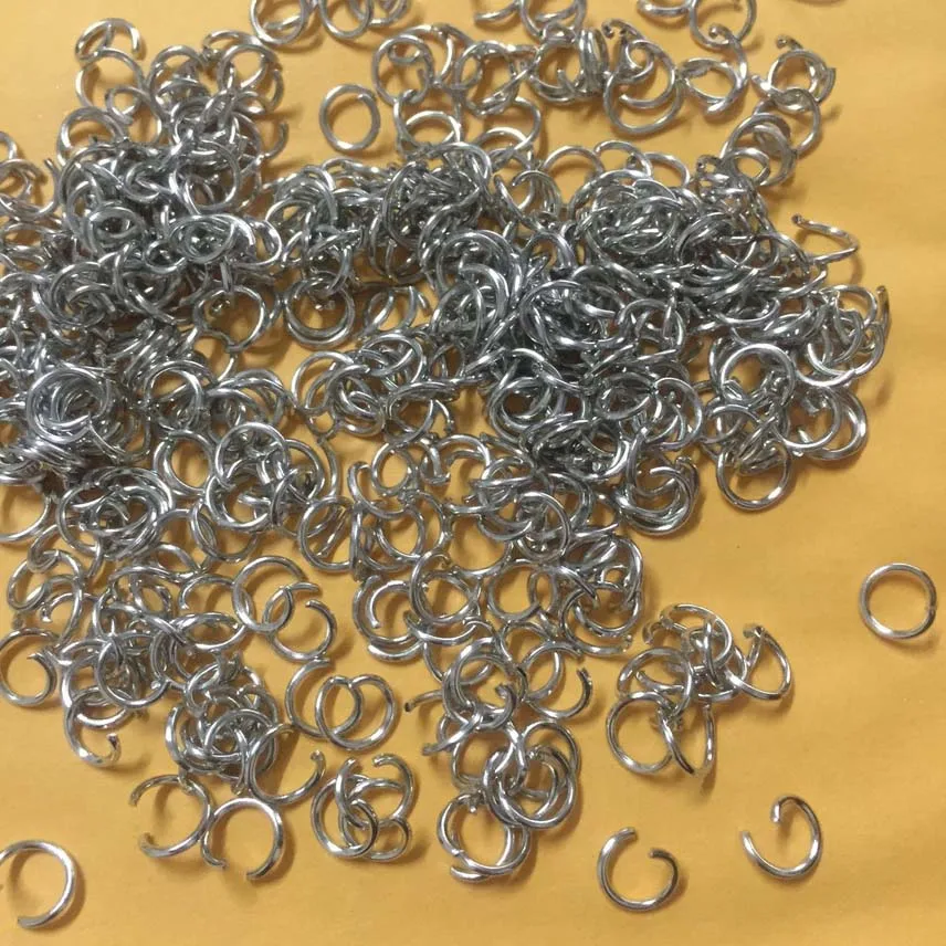 Кольцо для украшения ювелирных изделий 50 г (500 шт.) 0 7 см|connected ring|chain jewelryring connected |