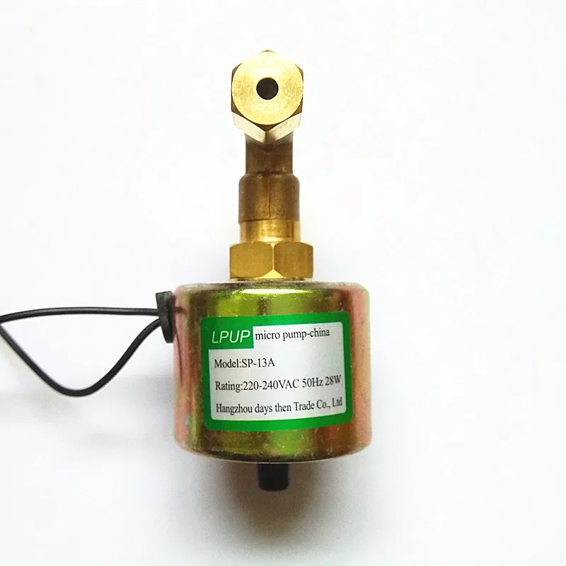 

Steam drag High pressure pump Model SP-13A Power 220-240VAC-50Hz Power 28W