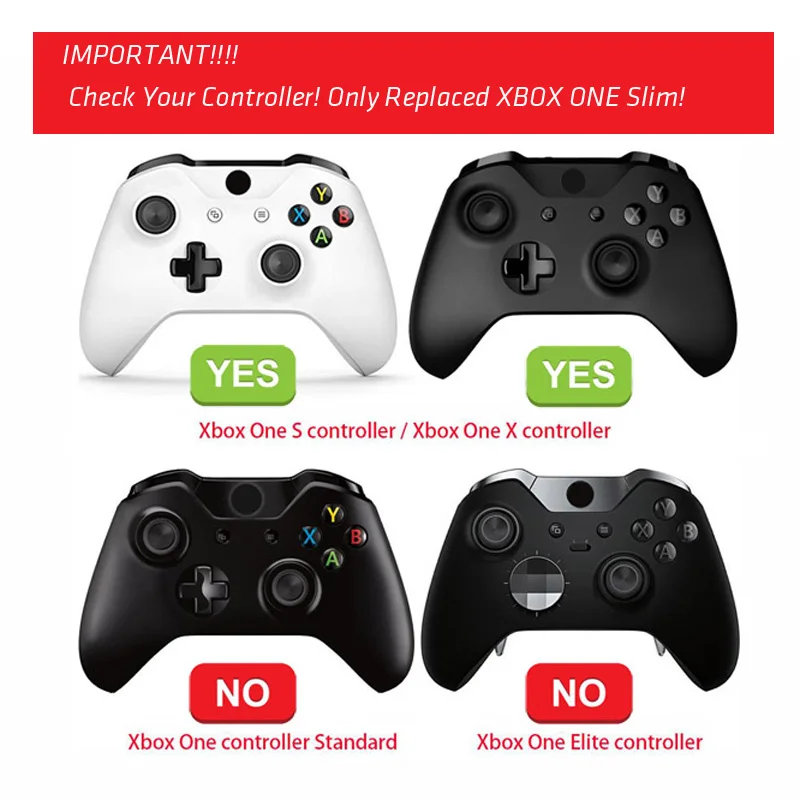 Набор хромированных кнопок для Xbox One Slim замена ABXY Trigger Thumbstick запчасти Microsoft