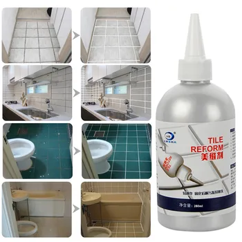 

Tile Gap Refill Agent Tile Reform Coating Mold Cleaner Tile Sealer Repair Glue Cleaner Caulk Gel Mold Remover Gel Contains Che