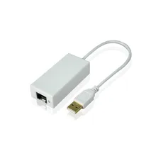 Белая USB 2,0 интернет Соединительная плата локальной компьютерной сети разъем адаптера для nintendo wii U геймпад