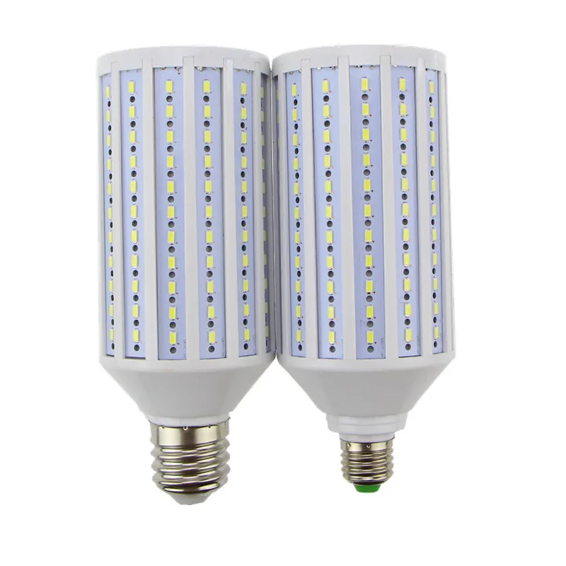 

1Pcs 50W 60W 80W 100W LED Bulbs Lamp 5730 5630 SMD E27 B22 E40 Cold Warm White Pendant Lighting AC110V 220V Ceiling corn Light
