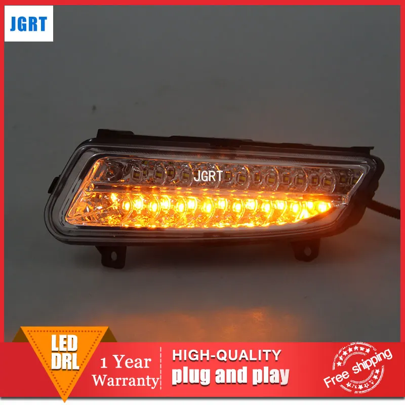 

car styling 2011-2013 For VW POLO LED DRL For POLO led fog lamps daytime running light High brightness guide LED DRL