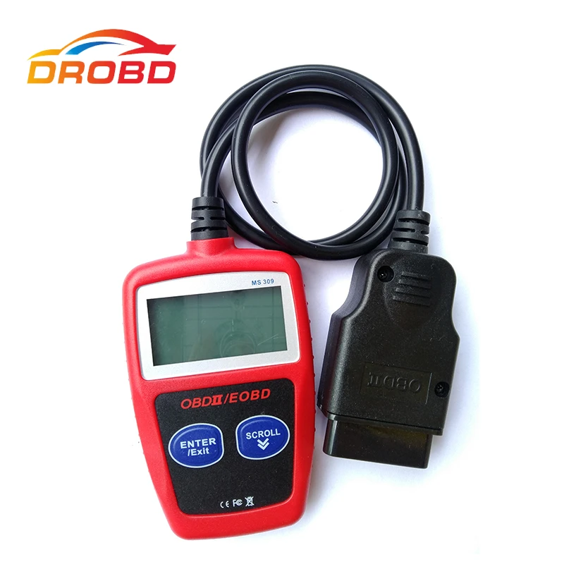 Новое поступление MaxiScan MS309 OBD2 OBDII сканер считыватель кодов автомобиля MS 309
