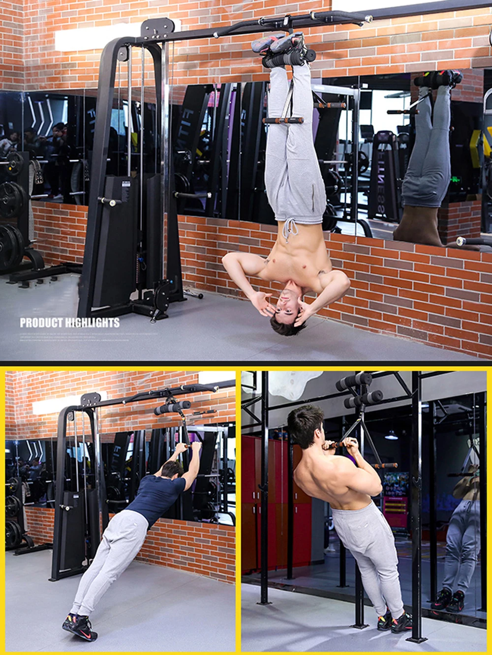 Handstand machine Professional exercise Hanging hook fitness equipment