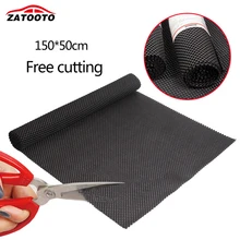 150*50 см мягкий ПВХ Противоскользящий коврик для автомобиля резка DIY Коврик для приборной панели багажника многоцелевой нескользящий коврик для автомобиля для дома и офиса