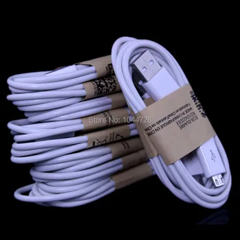 

500pcs/lot 1m 3FT White Black micro V8 usb cable Accessory Bundles for samsung s3 s4 s6 blackberry htc huawei