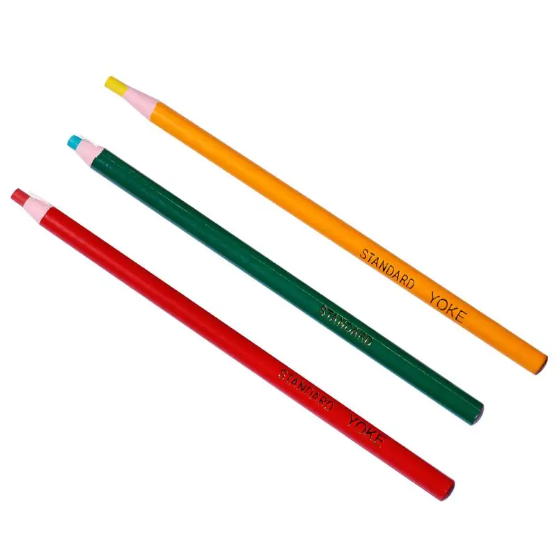 12Pcs Peel Off Marker Grease Pencil Colored Crayon Pen Paper Roll Wax Pencil For Metal Glass Fabric Art Supplies