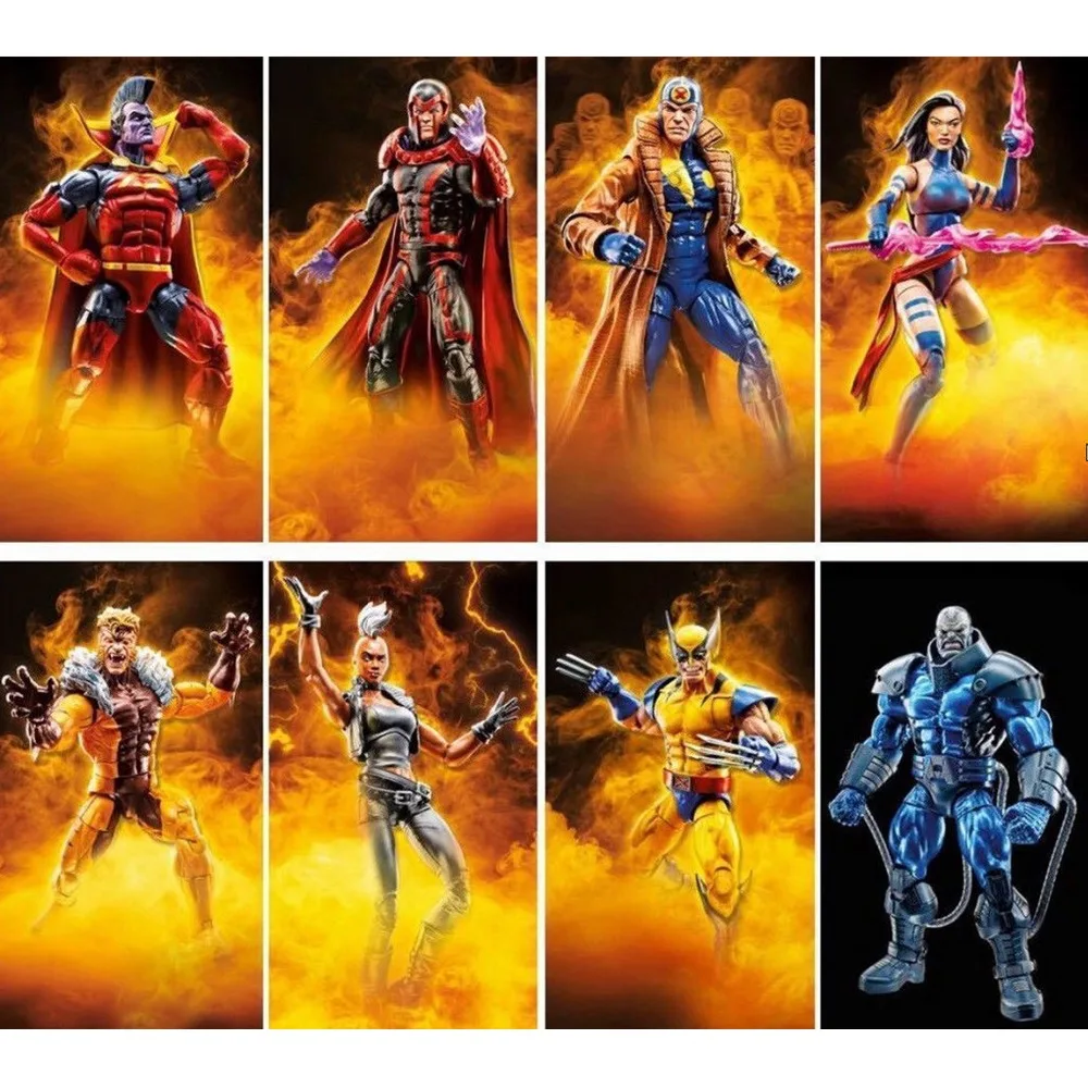 

Marvel Legends 2018 Apocalypse BAF Wave X Men Magneto Wolverine Storm Sabretooth Multiple Psylocke Gladiator 6" Action Figure