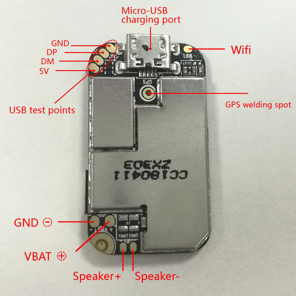 Topin ZX303 gps модуль трекера GSM gps Wi-Fi локатор lbs голосовой мониторный рекордер отслеживание веб-приложений TF карты 10 шт./лот без кабеля