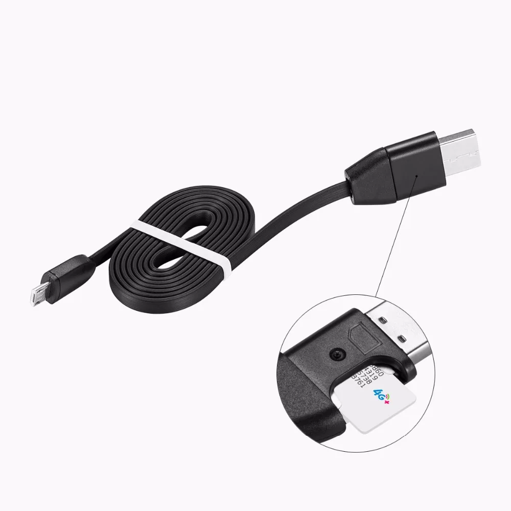 USB Power Data Adapter Cable+GPS Location Tracker Remote Monitor Alarm