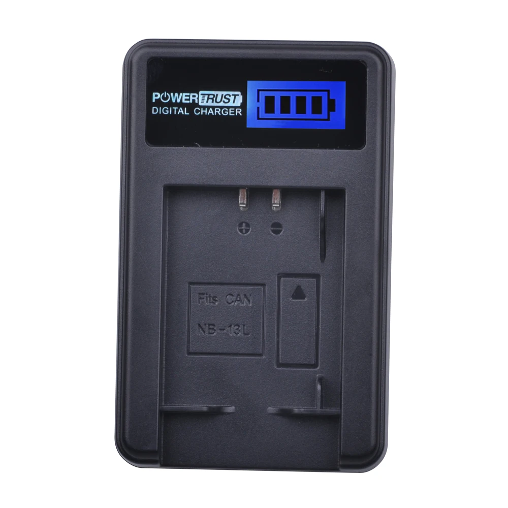 NB 13L NB 13L NB13L LCD USB Battery Charger for Canon PowerShot G5X G7X