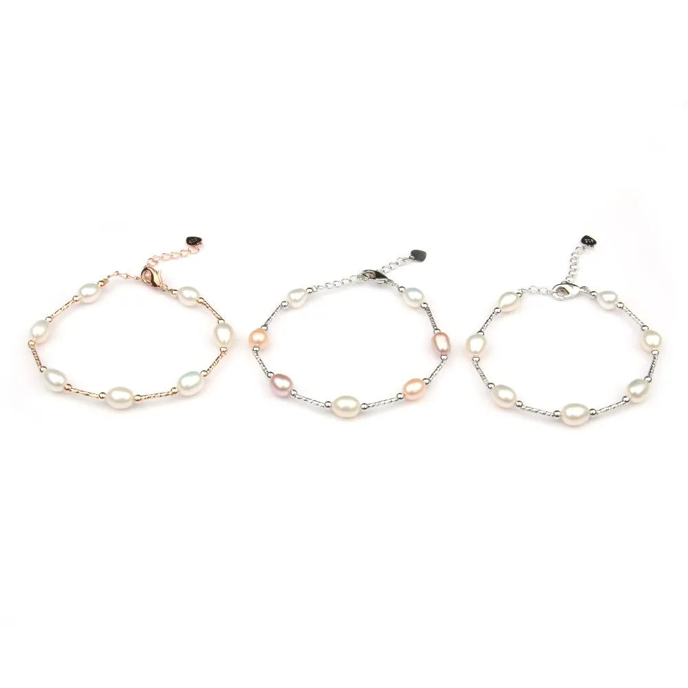 Натуральный пресноводный жемчуг браслеты натуральный жемчуг браслет для женщин манжеты браслеты wrap бусины браслет