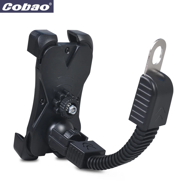 Cobao Универсальный держатель для мобильного телефона для скутера мотоцикла, подставка для мобильного телефона, держатель для мобильного телефона, держатель для Iphone 5S 6 7