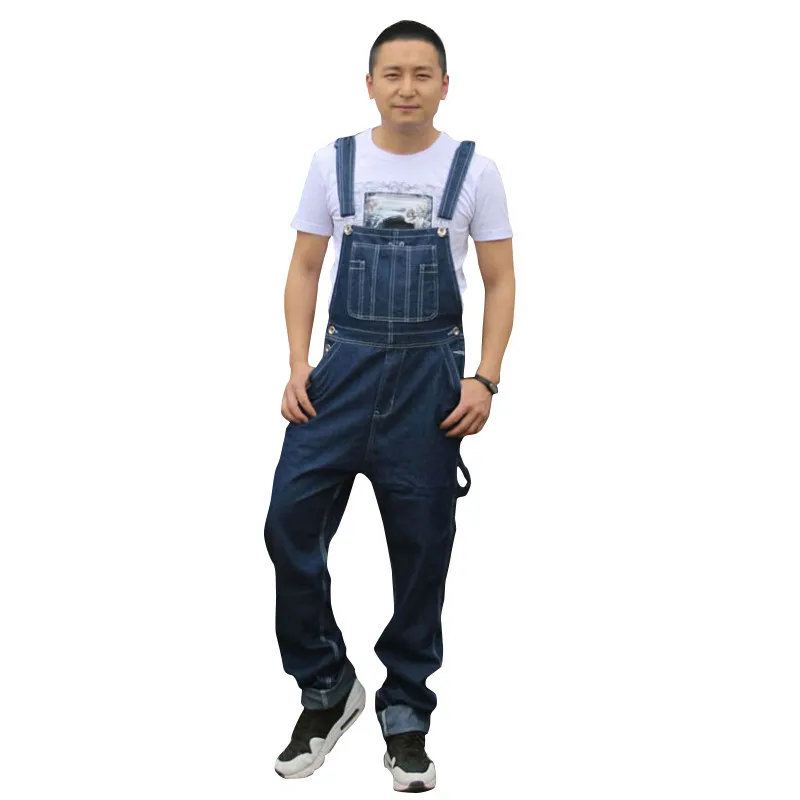 2017 New Arrival Denim Overalls Men Bib Jeans Fashion Overall Jeans ...