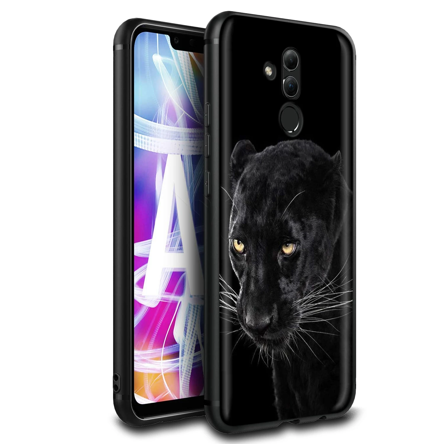 Чехол Lavaza с черными кошачьими и зелеными глазами для Huawei Honor 10 9 8 8x 8c 7x 7c 7a Note Nova 3 3i