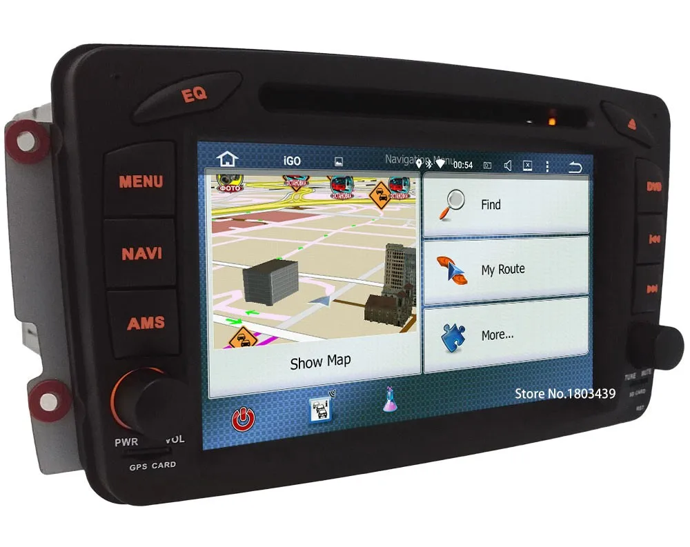 Top 7" Android 7.1 Car DVD Multimedia player radio Stereo for Benz W203 S203 C180 C200 C220 C230 C240 C270 C280 C300 C320 C350 C32 6