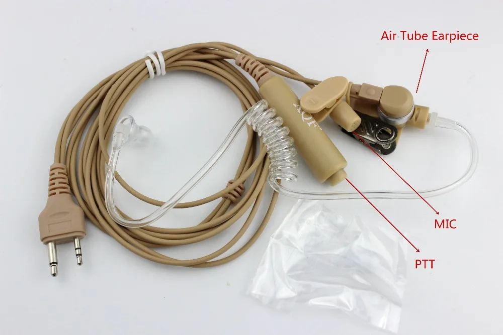 Skin 2 Pin Headset Acoustic Air Tube Earpiece Earphone Ptt For Midland Portable Radio Gxt550 650 Gxt1000 Gxt1000vp4 Gxt1050vp4 Tube Earpiece 2 Pin Headsetmidland Ptt Aliexpress
