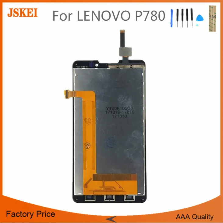 Горячая продажа для lenovo P780 ЖК экран с сенсорным экраном дигитайзер сборка +