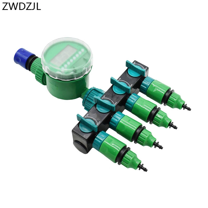 Garden Irrigation Tap 4/7mm Hose Splitter Drip Hose Fitting Pipe Quick Connector Garden Irrigation Tap 4/7mm Hose Splitter Drip Hose Fitting Pipe Quick Connector