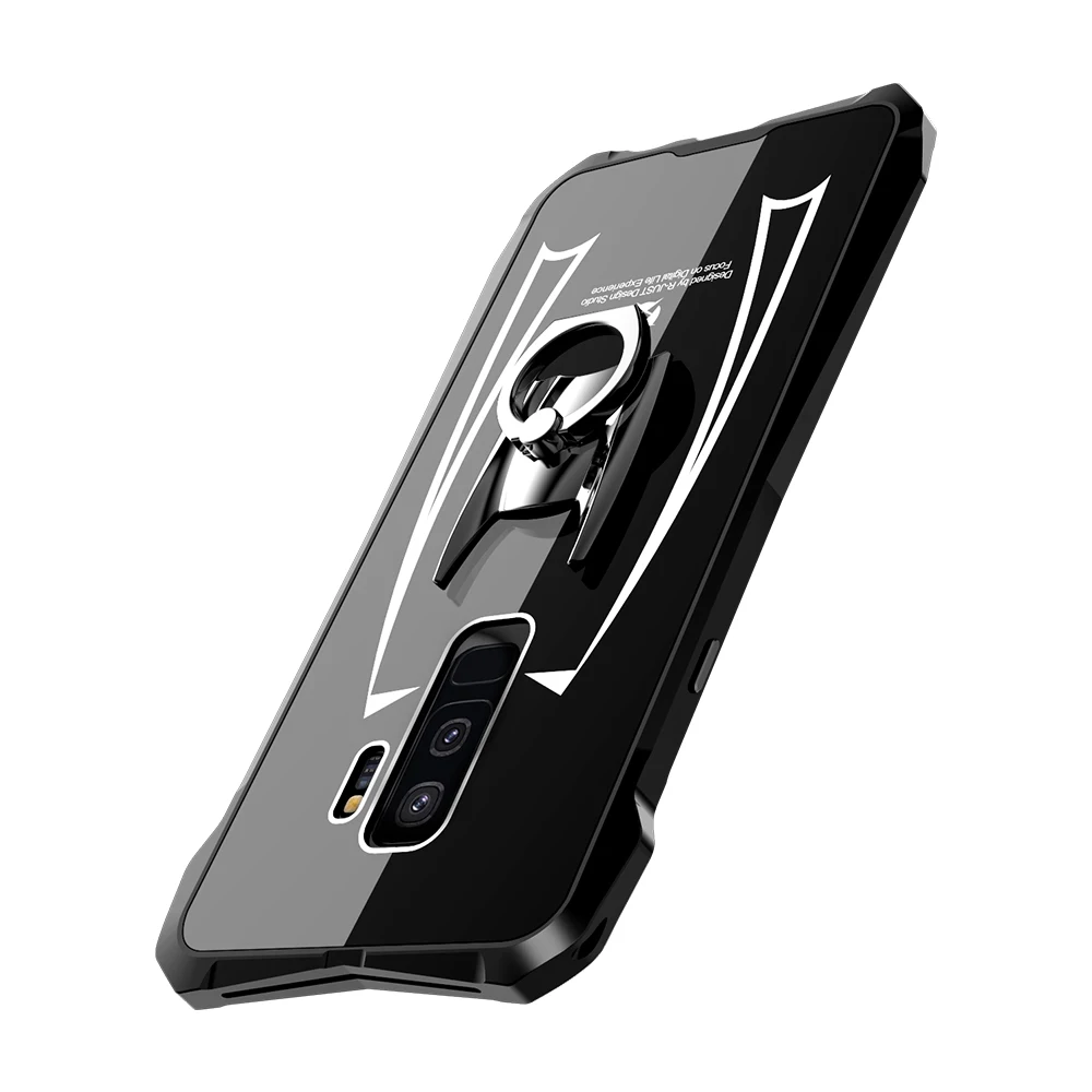 Ночной плащ Гибридный противоударный защитный чехол подставка для Samsung Galaxy S8 S9 Plus