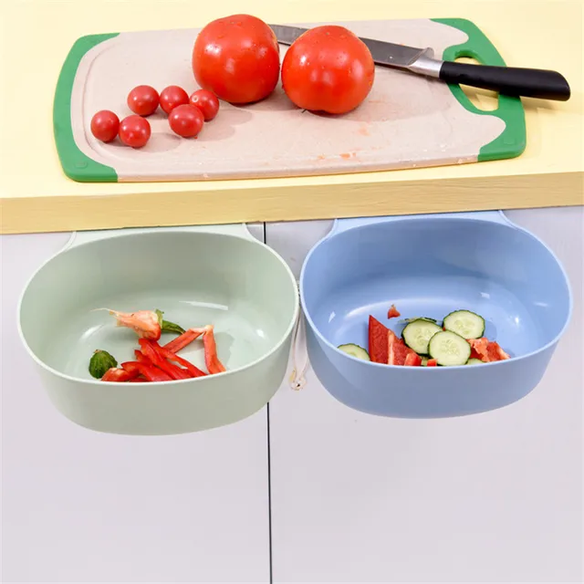 Best Price Household Europe Style Coverless Plastic Storage Boxes Garbage Basket Eco-Friendly Kitchen Cabinet Doors Hanging Rubbish Boxes