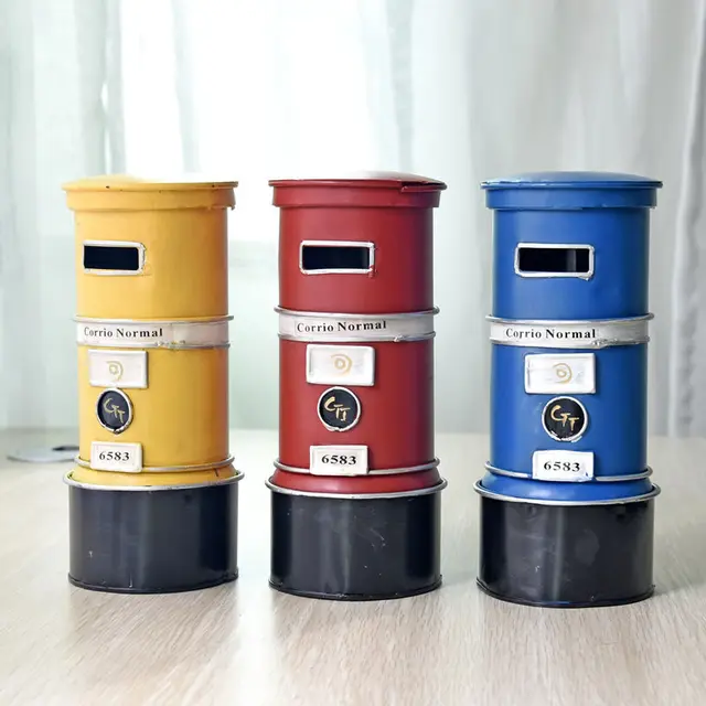 Mailbox Spardose Sparschwein Briefkasten Studio Ornamente Metall ... Mailbox Spardose Sparschwein Briefkasten Studio Ornamente Metall ...