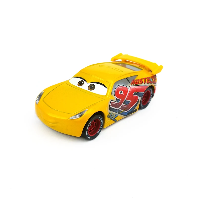 Disney Pixar-Coche de juguete de Metal fundido a presión, nueva marca en Stock, Cars 3, oxidado, Cruz Ramirez, 1:55, envío gratis