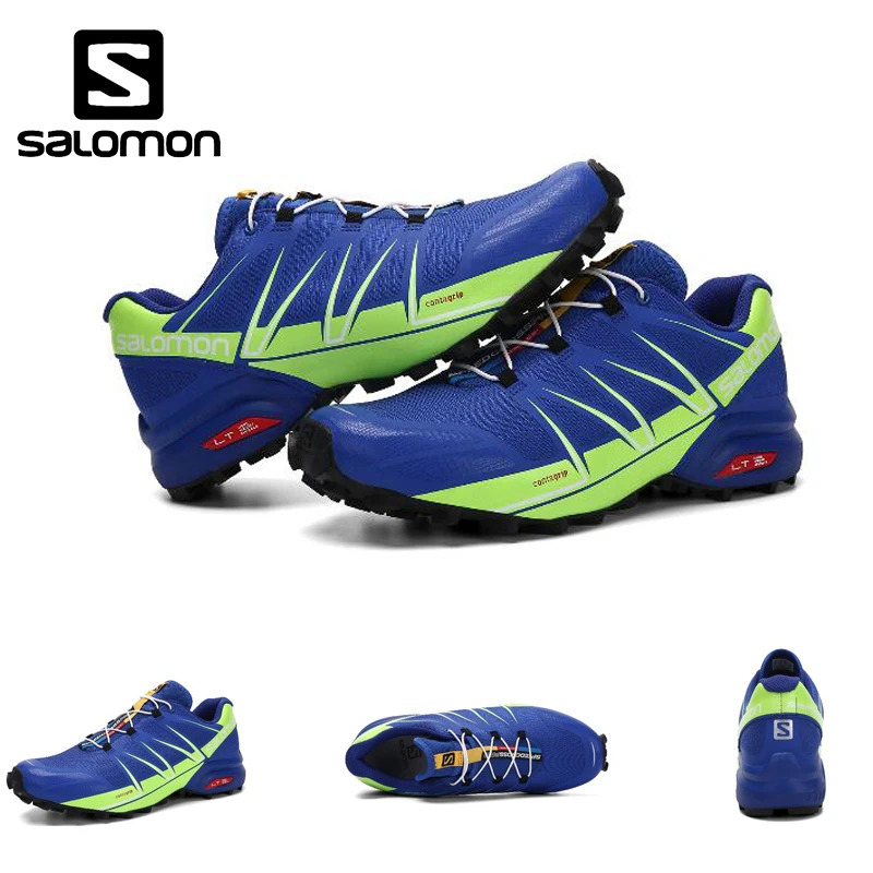 Salomon speed Cross 5 speed cross Pro тренировочные кроссовки для мужчин наклейки легкие туфли беговые дышащие Eur 40-46