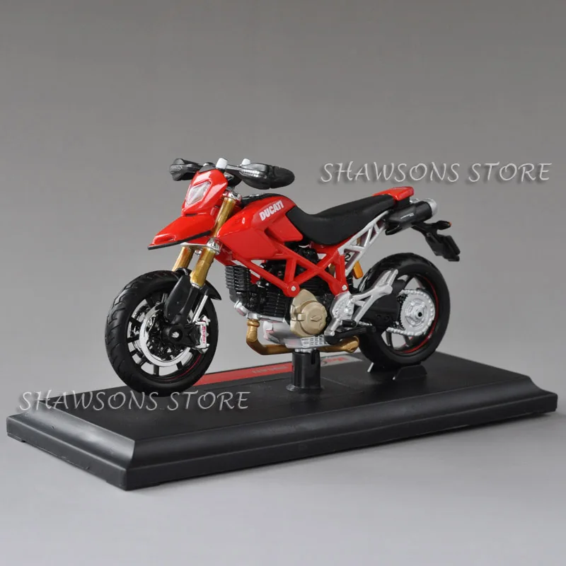 Литые игрушечные модели Maisto 1:18 Ducati Hypermotard 1100S спортивный велосипед миниатюрная