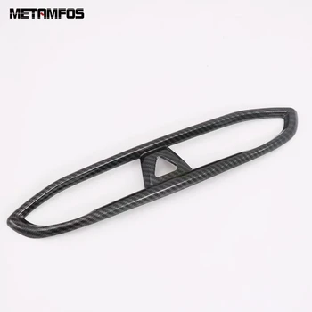 

Car Styling For Hyundai Santa Fe 2019 2020 Accessories Carbon Fiber Center Control Air Condition Flow Vent Outlet Cover Trim