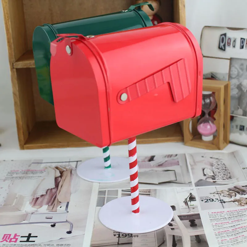 DIY ремесла фото реквизит/домашний декор почтовый ящик с подставкой/хранилище для