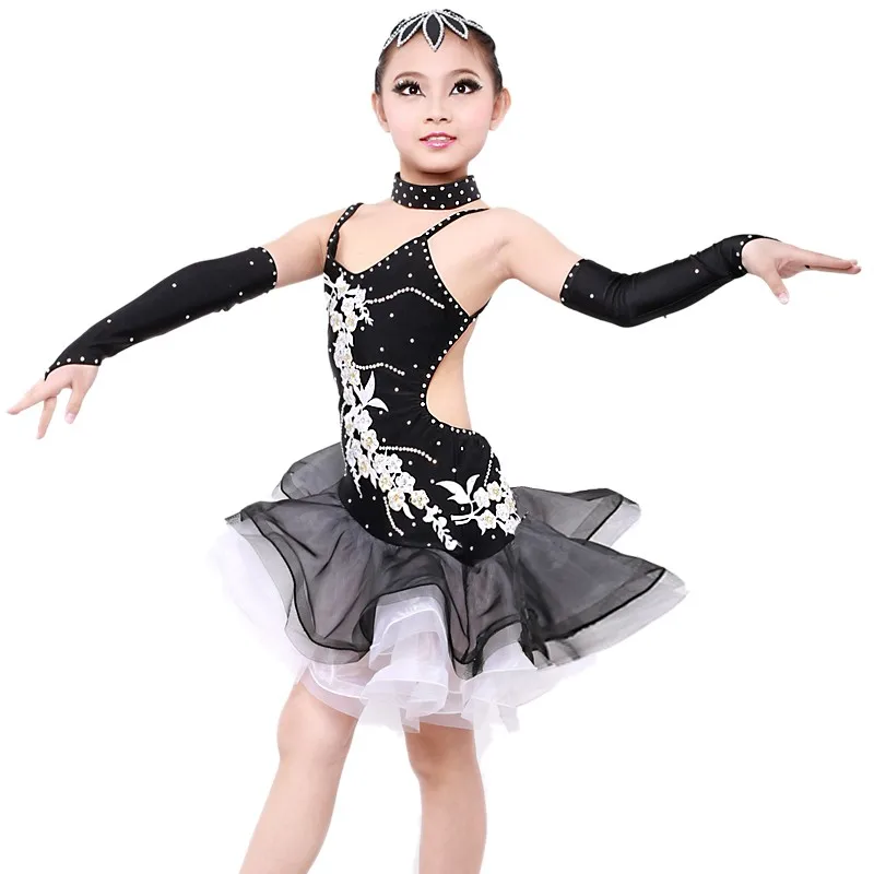 Niño rumba Latino competencia falda 2017 nueva llegada salsa para Niñas ...