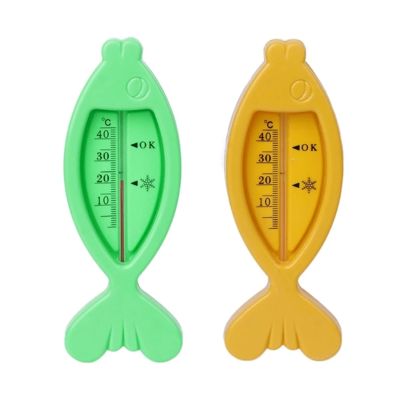 

Water Thermometer Baby Bathing Fish Shape Temperature Infant Toddler Shower Toys