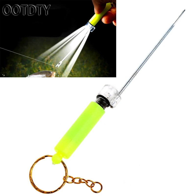 

OOTDTY Fishing Hook Detacher Remover Extractor Device Tackle Accessory With LED Light